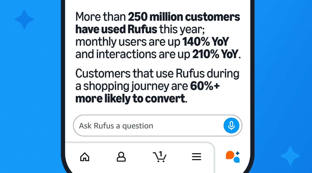 Amazon Rufus in action — AI-driven shopping experience
