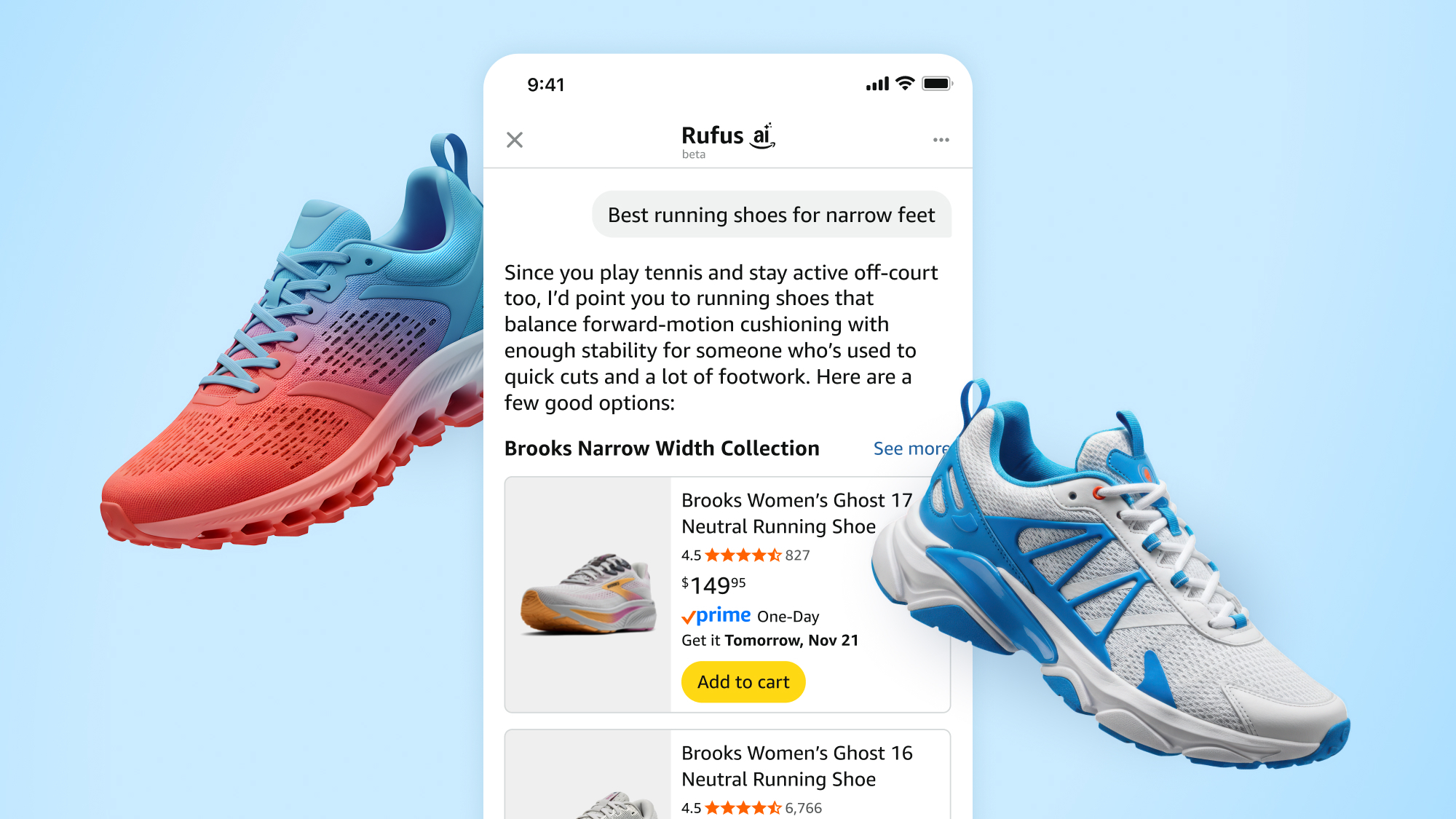 Amazon Rufus AI Shopping — product listing optimisation